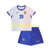 Tenue France Bradley Barcola 20 Enfant Exterieur 2024 Maillot de Foot